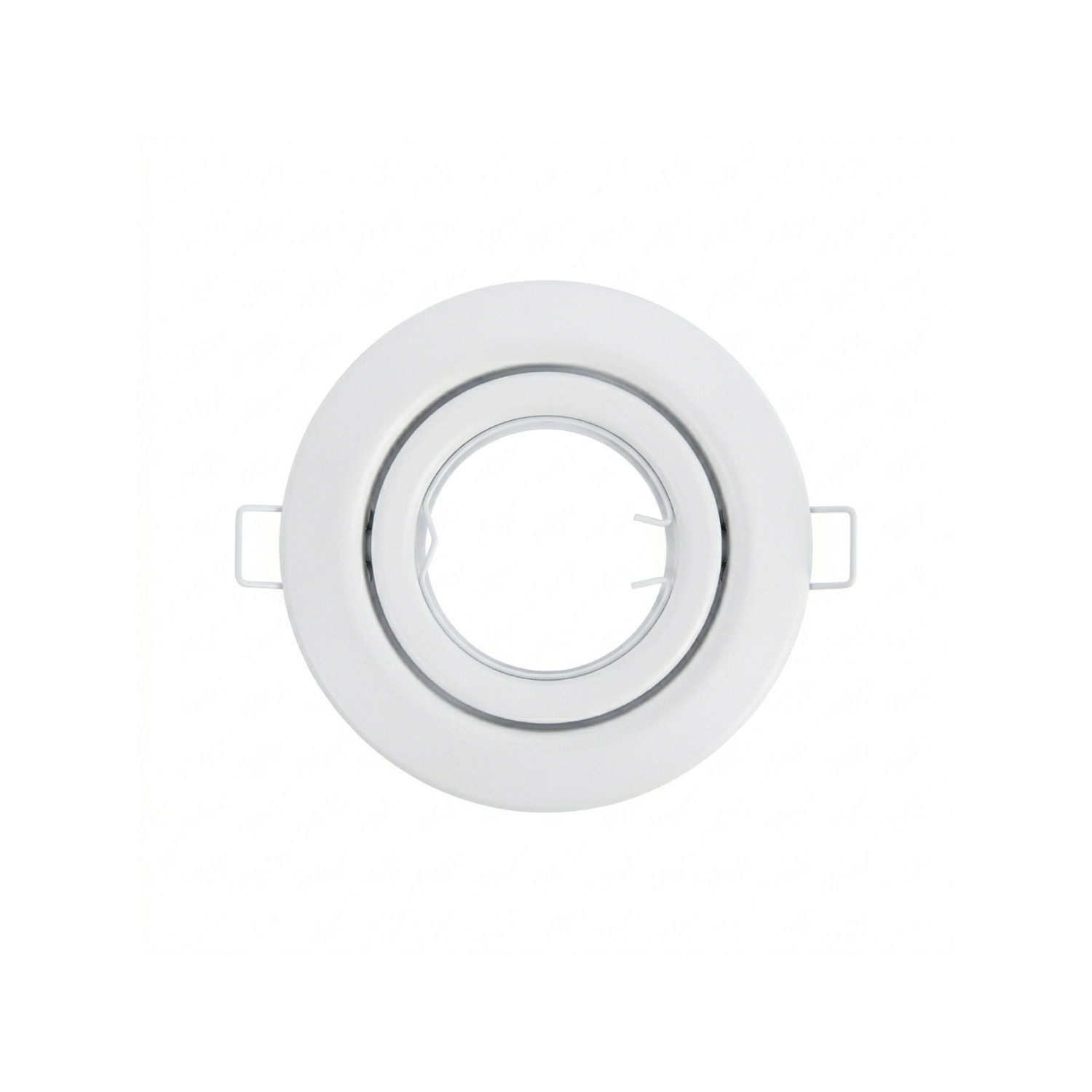 Portalámpara Empotrable Circular Ajustable Casquillo GU10 IP20 Ø10.3x2.5cm SECOM Downlight Empotrable 1